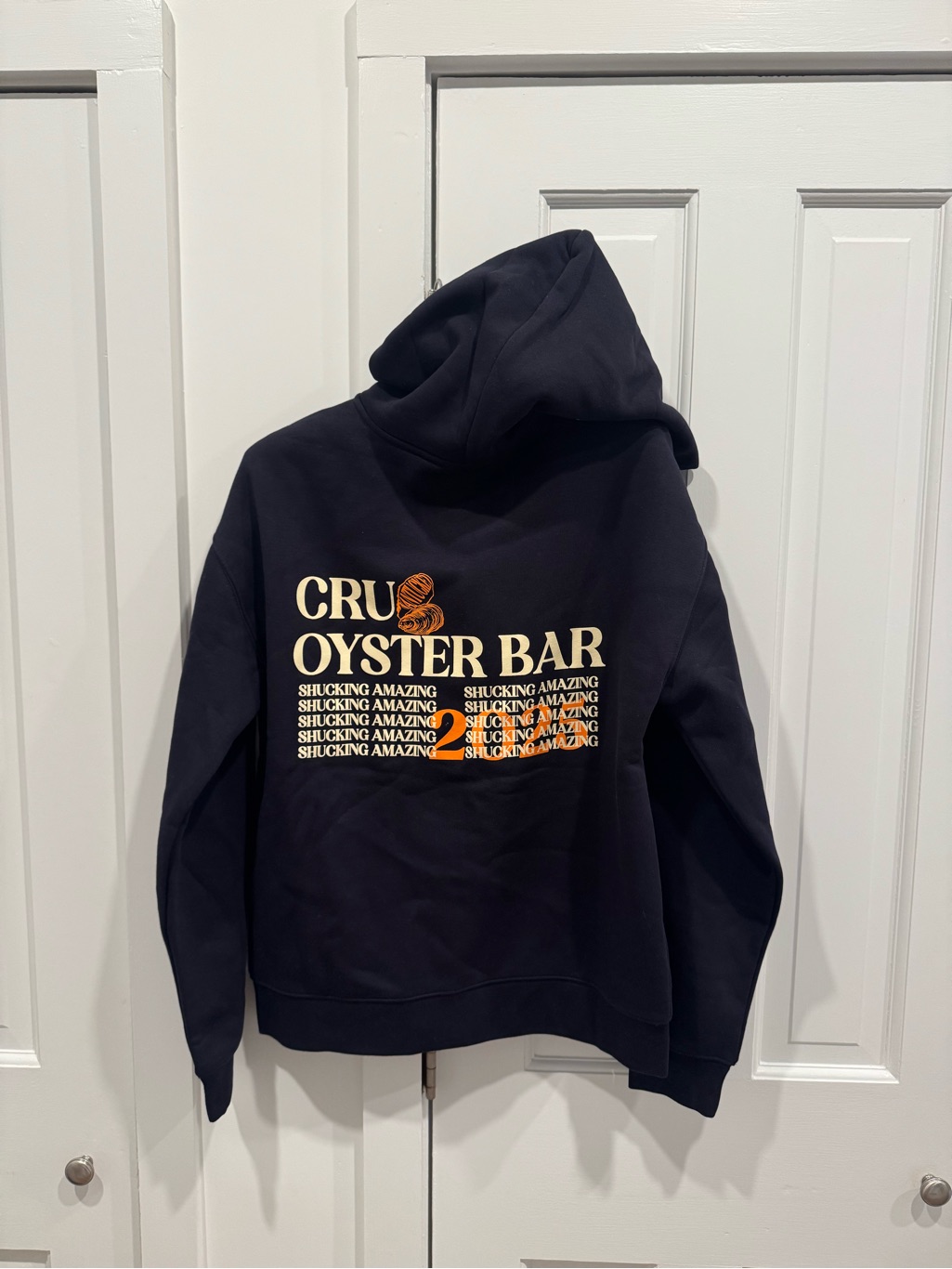 Cru Oyster Bar Nantucket Zip-Up Hoodie